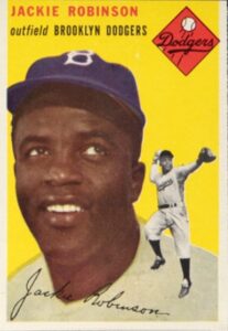 1954 Topps Jackie Robinson #10