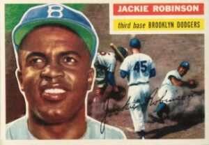 1956 Topps Jackie Robinson #30