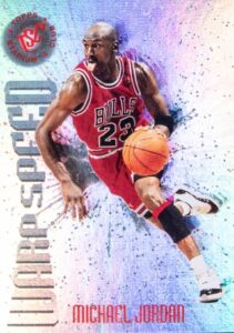 1995-96 Stadium Club Warp Speed Michael Jordan #WS1