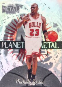 1997-98 Metal Universe Planet Metal Michael Jordan #1